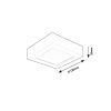 Rábalux , 71195 , Shaun2 , Recessed and surface mounted lighting , white , IP20 , 4000