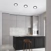 Rábalux , 71224 , Shaun2 , Recessed and surface mounted lighting , black , IP20 , 3000