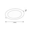 Rábalux , 71227 , Shaun2 , Recessed and surface mounted lighting , black , IP20 , 3000