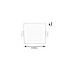 Rábalux , 71236 , Shaun2 , Recessed and surface mounted lighting , white , IP20 , 4000