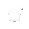 Rábalux , 71237 , Shaun2 , Recessed and surface mounted lighting , white , IP20 , 4000
