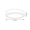Rábalux , 71246 , Lauri , Recessed and surface mounted lighting , black , IP20 , 3000, 4000, 6000