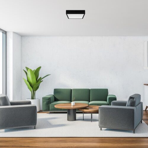 Rábalux , 71247 , Lauri , Recessed and surface mounted lighting , black , IP20 , 3000, 4000, 6000