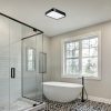 Rábalux , 71255 , Samira , Recessed and surface mounted lighting , black , IP44 , 4000