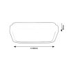 Rábalux , 71256 , Samira , Recessed and surface mounted lighting , black , IP44 , 4000
