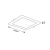Rábalux , 71265 , Shaun2 , Recessed and surface mounted lighting , black , IP20 , 4000