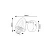Rábalux , 73015 , Perico , Wall lights , black , IP20 , GU10