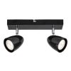 Rábalux , 73017 , Perico , Ceiling lights , black , IP20 , GU10
