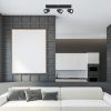 Rábalux , 73019 , Perico , Ceiling lights , black , IP20 , GU10