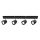 Rábalux , 73021 , Perico , Ceiling lights , black , IP20 , GU10