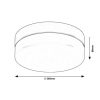 Rábalux , 75026 , Gaelo , Bathroom lights , black , IP44 , 4000