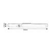 Rábalux , 78031 , Rakar , Cabinet lighting , silver , IP20 , 4000