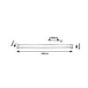 Rábalux , 78036 , Lendva , Cabinet lighting , silver , IP20 , 4000