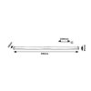 Rábalux , 78037 , Lendva , Cabinet lighting , silver , IP20 , 4000