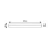 Rábalux , 78049 , Band2 , Cabinet lighting , black , IP20 , 4000