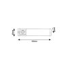 Rábalux , 78055 , Soft2 , Cabinet lighting , silver , IP20 , 4000