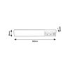 Rábalux , 78064 , Bath2 , Cabinet lighting , white , IP20 , 4000