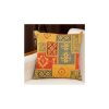 Yellow Polycotton Cushion, 15x45 cm, Machine Washable