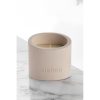 Beige Amber Essence Candle, 100% Concrete, 8.5cm