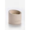 Beige Amber Essence Candle, 100% Concrete, 8.5cm