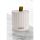 Amber Essence Candle, Concrete & Ribbon, 8cm | White & Green