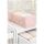 Stylish Pink Felt Basket, 43x14x15 cm | 100% Polypropylene