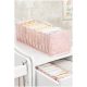 Stylish Pink Felt Basket, 43x14x15 cm | 100% Polypropylene