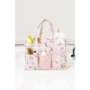Pink Felt Basket, 30x21x20 cm | 100% Polypropylene | Stylish Storage Solution
