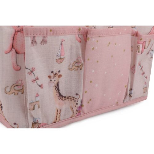 Pink Felt Basket, 30x21x20 cm | 100% Polypropylene | Stylish Storage Solution