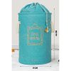 Blue Felt Basket, 31x46 cm, 100% Polypropylene | Stylish Storage Solution