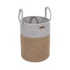 Handmade Grey Decorative Box, 100% Cotton, 36x50x42 cm