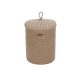 Handmade Decorative Box, 100% Cotton, Natural/Beige, 36x50x45 cm