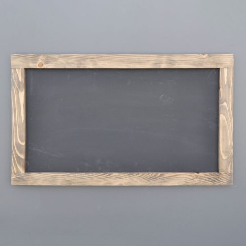 Handmade Walnut Blackboard, 100x60 cm, 100% Spruce Wood