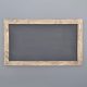 Handmade Walnut Blackboard, 100x60 cm, 100% Spruce Wood