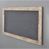 Handmade Walnut Blackboard, 100x60 cm, 100% Spruce Wood