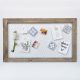 Handmade Walnut Wooden Photo Frame, 100x60 cm, Wipeable