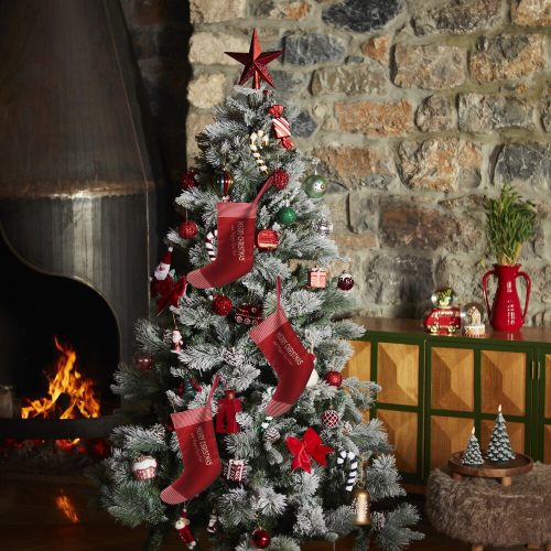 100% Cotton Decorative Sock, 35 x 18 cm | Stylish Home Accent