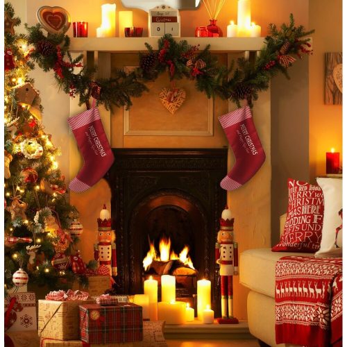 100% Cotton Decorative Sock, 35 x 18 cm | Stylish Home Accent