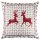 Washable Cushion 43x43 cm, Cotton-Polyester Blend, Soft