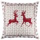 Washable Cushion 43x43 cm, Cotton-Polyester Blend, Soft