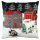 Washable Cushion 43x43 cm, Cotton-Polyester Blend, Soft