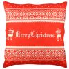 Washable Cushion 43x43 cm, Cotton-Polyester Blend, Soft