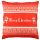 Washable Cushion 43x43 cm, Cotton-Polyester Blend, Soft