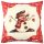 Washable Cushion 43x43 cm, Cotton-Polyester Blend, Soft