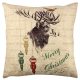 Washable Cushion 43x43 cm, Cotton-Polyester Blend, Soft
