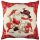 Washable Cushion 43x43 cm, Cotton-Polyester Blend, Soft