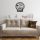 Washable Cushion 43x43 cm, Cotton-Polyester Blend, Soft