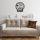 Washable Cushion 43x43 cm, Cotton-Polyester Blend, Soft