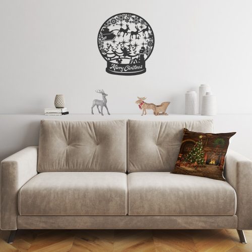 Washable Cushion 43x43 cm, Cotton-Polyester Blend, Soft