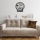 Washable Cushion 43x43 cm, Cotton-Polyester Blend, Soft